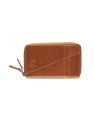 Portefeuille double fermeture éclair Forence - cognac - label M