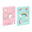 Agenda Bubbles - 1 jour par page - 12 x 17 cm - rose ou bleu - Viquel