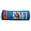 Trousse ronde Phileas Basket - 1 compartiment - bleu - Bagtrotter