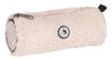 Trousse ronde Camps Sherpa - 1 compartiment - rose doux - Kid'Abord