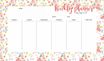 SOUS-MAIN FEUILLETS ML Daisy - Blanc - 25x43 cm - Quo Vadis