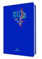 Agenda à élastique Tivoli 15 - 1 semaine sur 2 pages - 10 x 15 cm - bleu - Oberthur