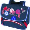 Cartable OB Sport - 38 cm - 2 compartiments - marine et gris anthracite - Oberthur