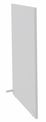 Joue de terminaison pour module de départ ou module suivant haut OLA H112 cm - blanc perle