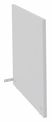 Joue de terminaison pour module de départ ou module suivant bas OLA H75,5 cm - blanc perle
