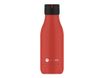 Les Artistes Paris - Gourde Bouteille isotherme 280 ml - rouge - acier inoxydable