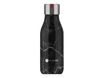 Les Artistes Paris - Gourde Bouteille isotherme 280 ml - marbre noir - acier inoxydable