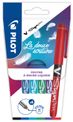 Stylo feutre V Sign Pen - étui de 6 pièces