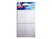 Apli Agipa - 28 Étiquettes blanches multi-usages - 38 x 58 mm - coins arrondis - réf 111810