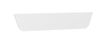 Voile de fond pour bureau ABSOLU 180 cm - Blanc