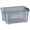 CEP Strata - Boîte de rangement 13L - gris fumé transparent