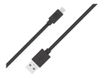 BIGBEN Connected - Câble USB A/micro - 1.2 m - 2.1A - Recyclé - Noir