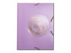 Exacompta Ellipse - Chemise à 3 rabats - A4 - pour 250 feuilles - timbre en or rose - disponible en différents coloris