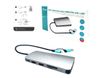 i-Tec Nano Dock - Station d'accueil - USB 3.0 / USB4 / Thunderbolt 4 - VGA, 2 x HDMI - GigE - Europe