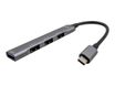i-Tec - Hub - 1 x SuperSpeed USB 3.0 + 3 x USB 2.0 - de bureau