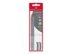 Faber-Castell Grip 2001 - Set de 2 crayons à papier + gommes - HB