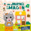 Journée à la Maison : Histoire avec plus de 80 Stickers Repositionnables