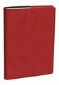 Agenda Marlow Carla Prestige avec répertoire - 1 semaine sur 2 pages - 8 x 10,5 cm - rouge bordeaux - Quo Vadis