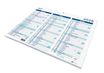 Quo Vadis - Calendrier origami 3 mois par face - 35 x 43 cm