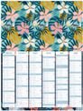 Calendrier Poster or - 6 mois par face - 21 x 26,5 cm - Oberthur