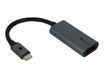 NGS - Adaptateur USB-C mâle vers HDMI femelle - 10 cm - noir