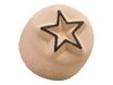 LaDot - Pierre pour tatouage éphémère - en céramique - taille S (2,2 x 2,2 cm) - étoile