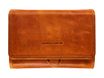Maverick New Men - Trousse de toilette avec crochet - cuir de vachette pleine fleur tanné végétal - cognac