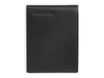 Maverick All Black - Portefeuille - compact billfold RFID with zipper - cuir de vachette pleine fleur tanné végétal - noir