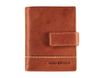 Maverick Rough Gear - Portefeuille - compact RFID - cuir de buffle pleine fleur à tannage végétal - cognac