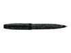 Enzo Varini Taormina Carena - Mini stylo plume - acier blanc motif noir