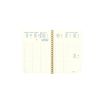 Recharge pour agenda SAD 13S 16 mois - 1 semaine sur 2 pages - 9 x 13 cm - Exacompta