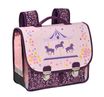 Cartable Louise & Arthur 38 cm - 2 compartiments - carrousel - Quo Vadis