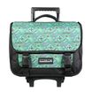 Cartable à roulettes Minecraft - 2 compartiments - vert - Bagtrotter