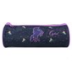 Trousse ronde Cybel - 1 compartiment - bleu - Bagtrotter
