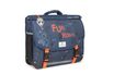 Cartable réversible Robot - 38 cm - 2 compartiments - bleu - Pol Fox