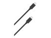 Bigben Connected - Câble USB-C (M) pour USB-C (M) - 50 cm - noir
