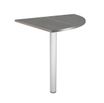 Angle de liaison à 90° pour Bureau Trend (pied non inclus) - frêne Toscan