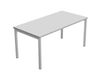 Bureau droit Trend - L160 - pieds arches - plateau gris