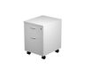 Caisson mobile Trend - L41,8xP52xH59,5 cm - monté - 2 tiroirs dont 1 DS - gris