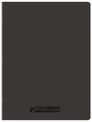 Conquérant Classique - Cahier polypro 24 x 32 cm - 96 pages - grands carreaux (Seyes) - noir