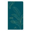 Agenda de poche Astoria - 1 semaine sur 2 pages - 9,5 x 17 cm - bleu - Oberthur