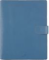 Organiseur Milano - 19 x 23 cm - bleu denim - Oberthur