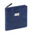 Quo Vadis - Agenda - 2025 - Exécutif - Semainier Planning - Français - Colette - Bleu - 13 mois de décembre à décembre - 16x16 cm - Papier Clairefontaine blanc - Fabrication française