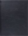Agenda London - 1 semaine sur 2 pages - 22 x 28 cm - noir - Oberthur