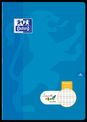 Serpodile Niv5 - Cahier de notes - reliure cousue - A4 (210 x 297 mm) - 23 feuilles / 46 pages - ligné 2mm