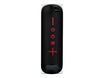 BigBen PARTY TUBE - Mini enceinte Bluetooth - lumineuse - noir