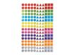 Cléopâtre - 352  gommettes -holographiques  géométrique - petites tailles