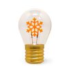 Lampe de table en forme d’ampoule snowflake