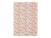 Oberthur Caracas - Cahier de notes - A5 (148 x 210 mm) - 100 feuilles / 200 pages - papier ivoire - doublé - orange flowers - couverture orange