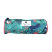 Trousse ronde Jungle- 2 compartiments- vert- Pol Fox